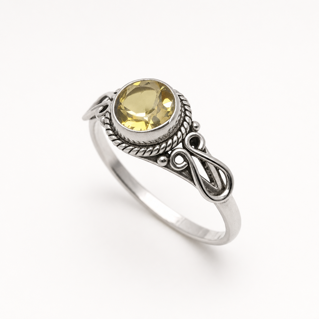 Anillo bali citrino — ECLAIRE